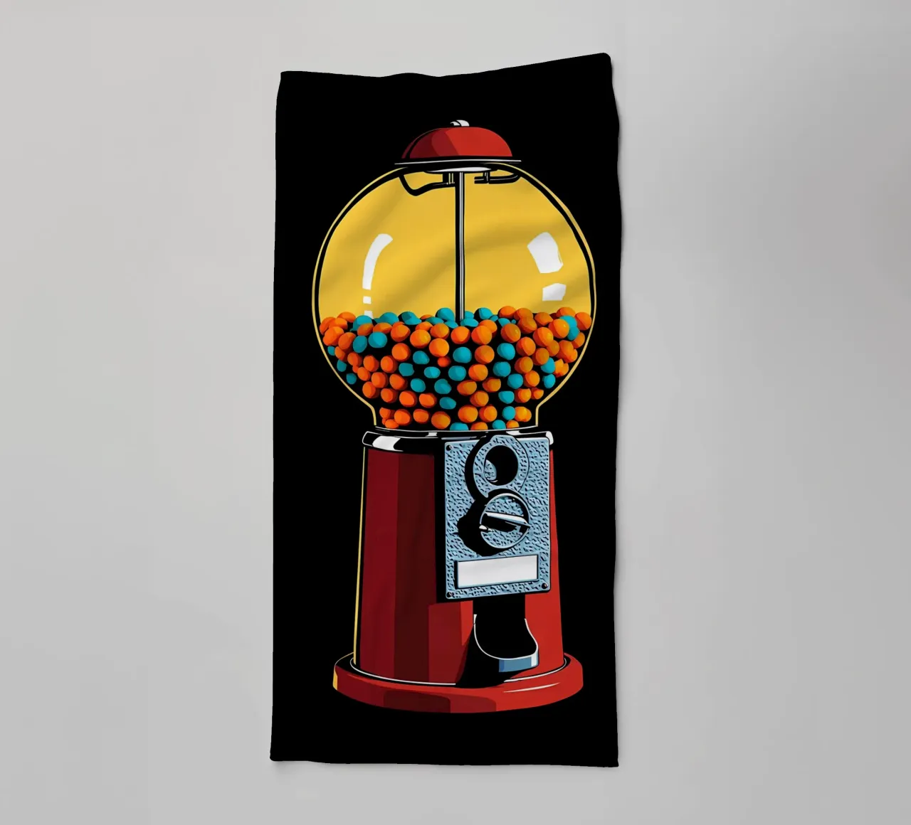 Machine à gommes - Pop Art serviette de bain de ColorCrash Gallery