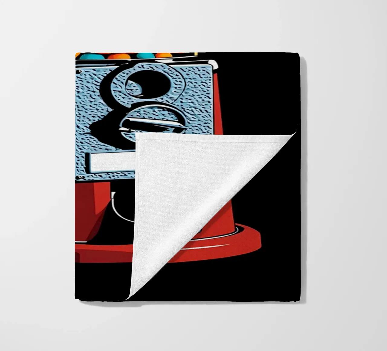 Macchina delle gomme - Pop Art telo mare da ColorCrash Gallery