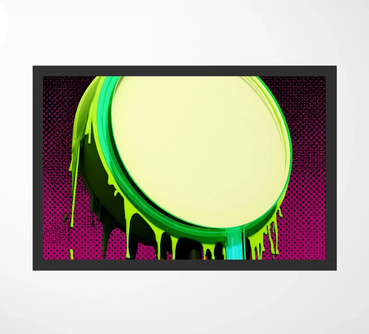 Segno su e giù - Pop Art zerbino da ColorCrash Gallery