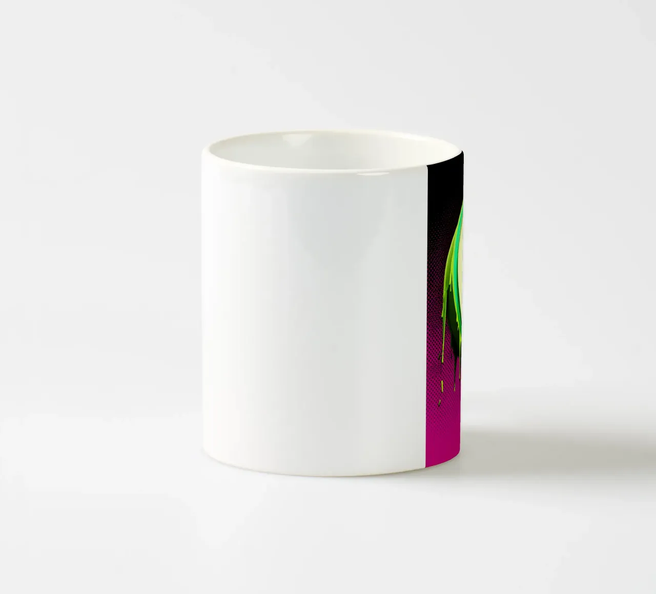 Segno su e giù - Pop Art tazza in ceramica da ColorCrash Gallery