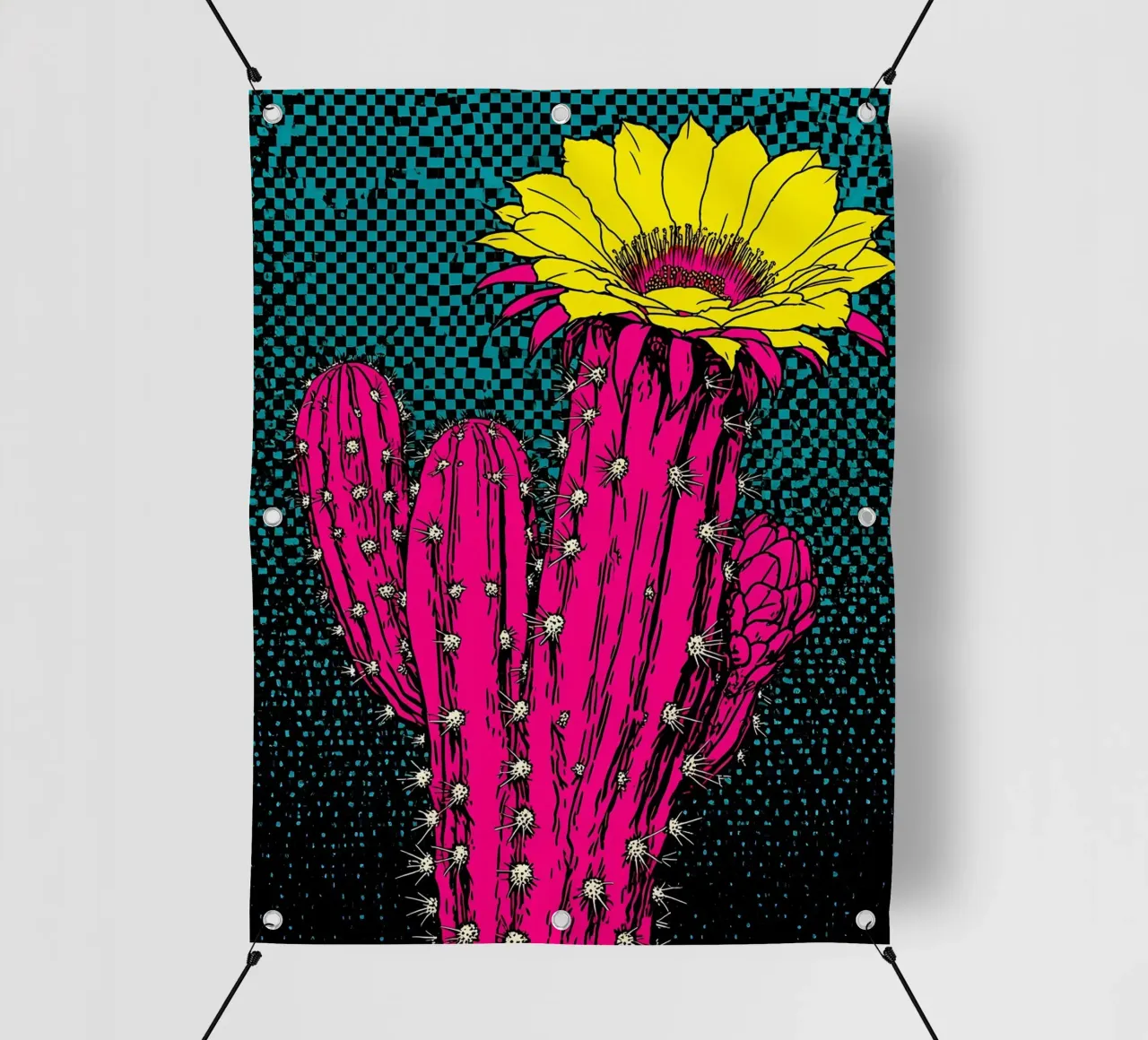 Cactus - Pop Art telo in pvc da ColorCrash Gallery