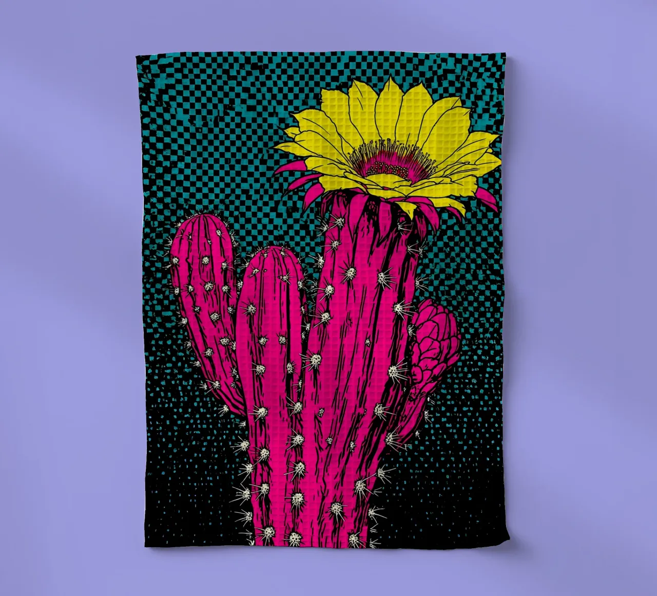 Cactus - Pop Art canovaccio da cucina da ColorCrash Gallery