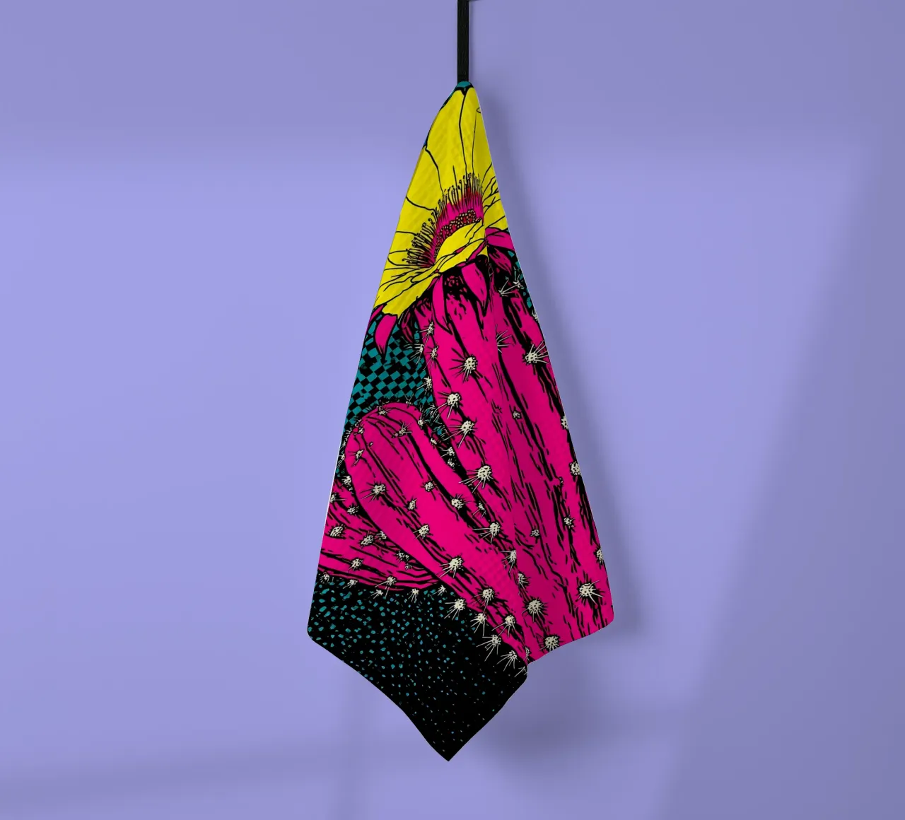 Cactus - Pop Art canovaccio da cucina da ColorCrash Gallery