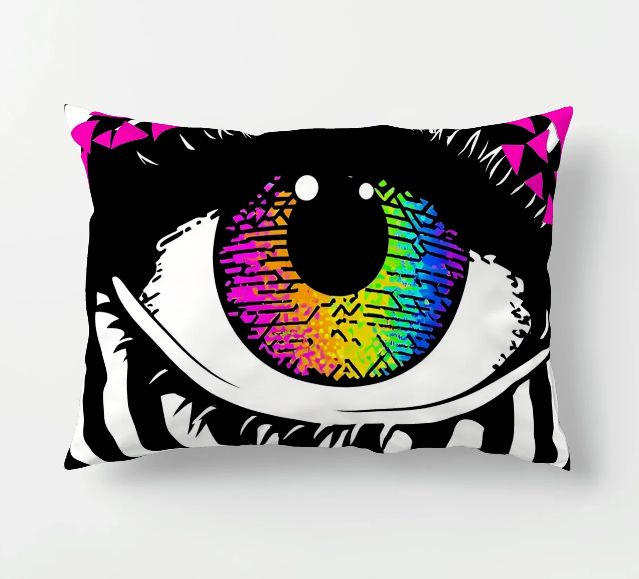 Occhio - Pop Art cuscino da ColorCrash Gallery
