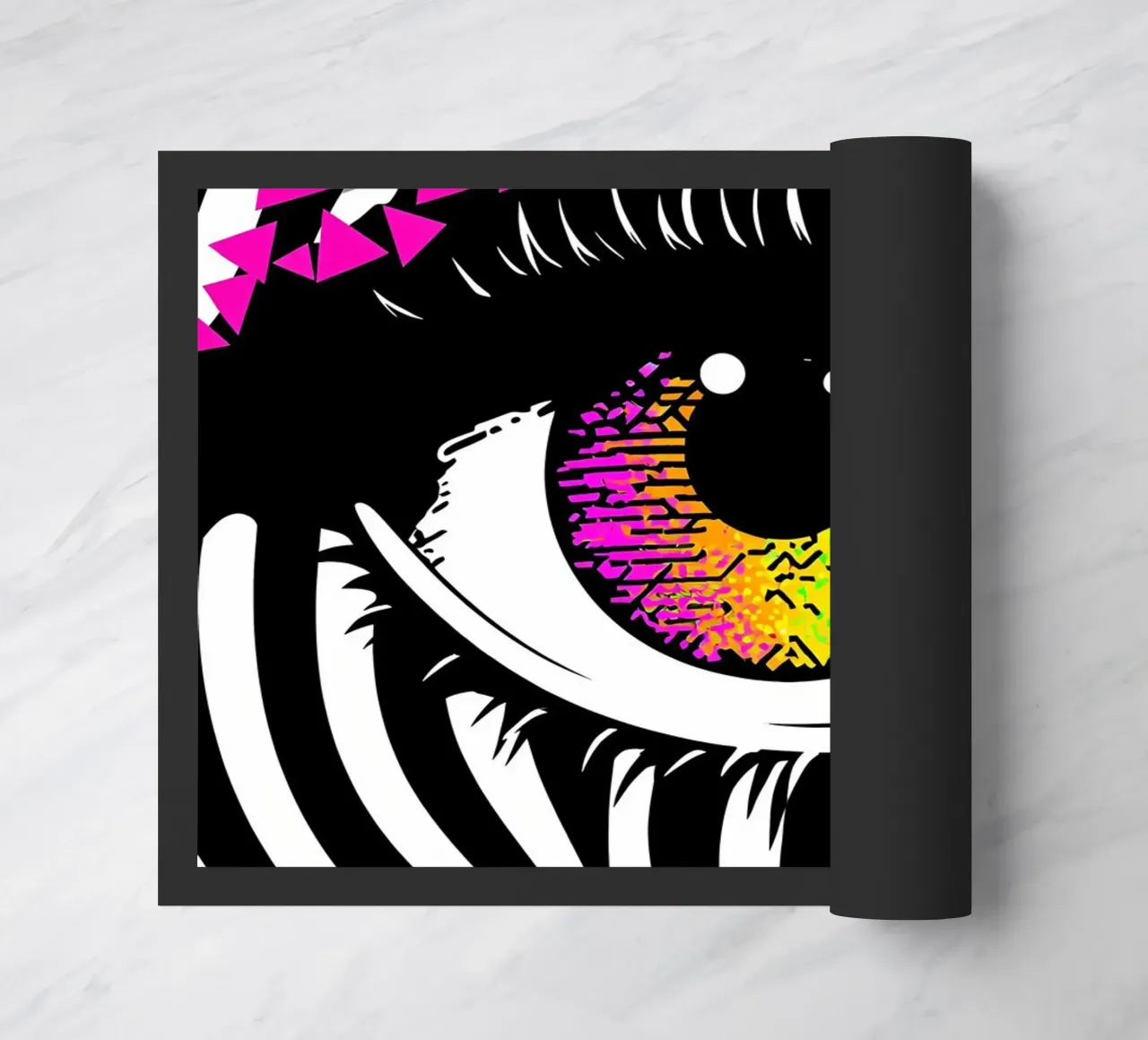 Occhio - Pop Art zerbino da ColorCrash Gallery