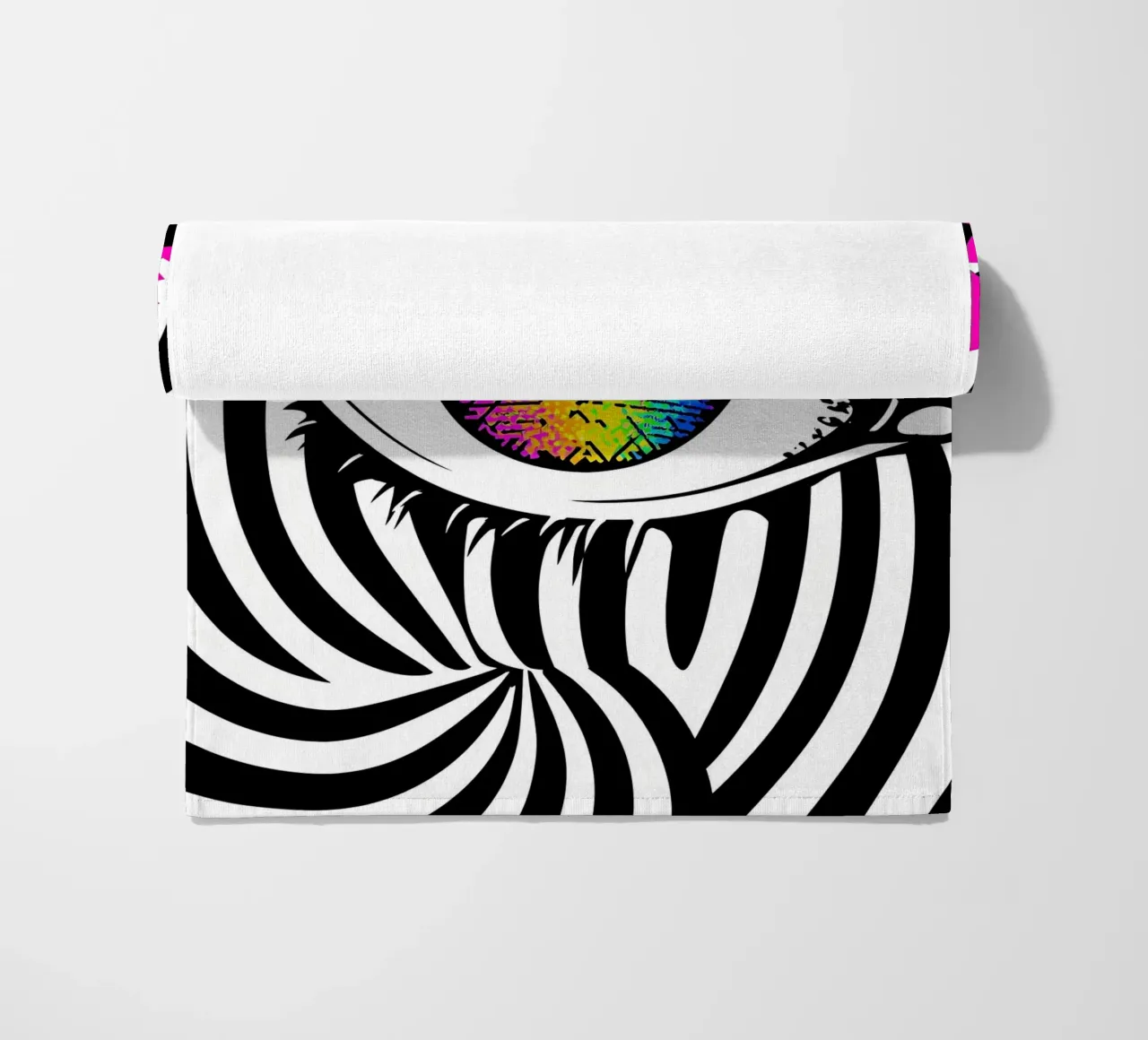 Occhio - Pop Art telo mare da ColorCrash Gallery