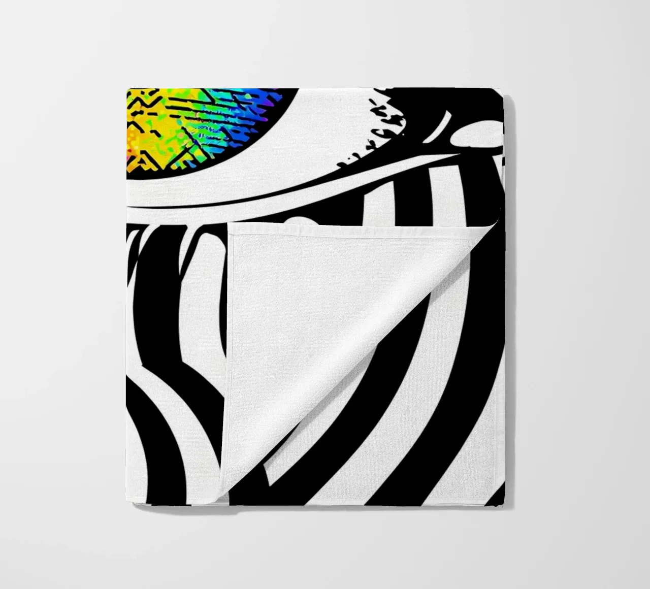 Occhio - Pop Art telo mare da ColorCrash Gallery
