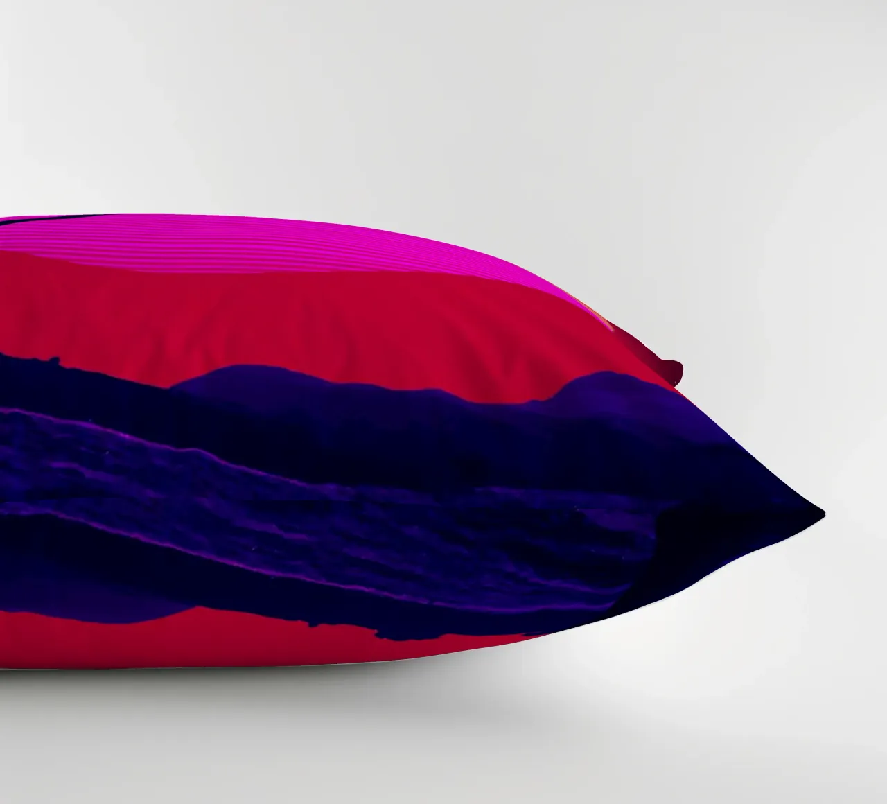 Tramonto sulla spiaggia - Pop Art cuscino da ColorCrash Gallery
