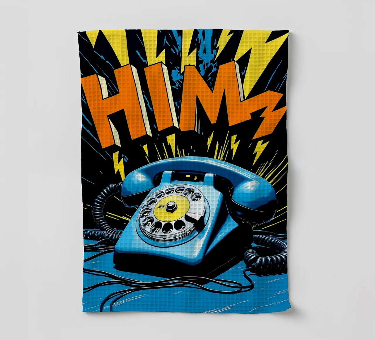 Telefono retrò - Pop Art canovaccio da cucina da ColorCrash Gallery