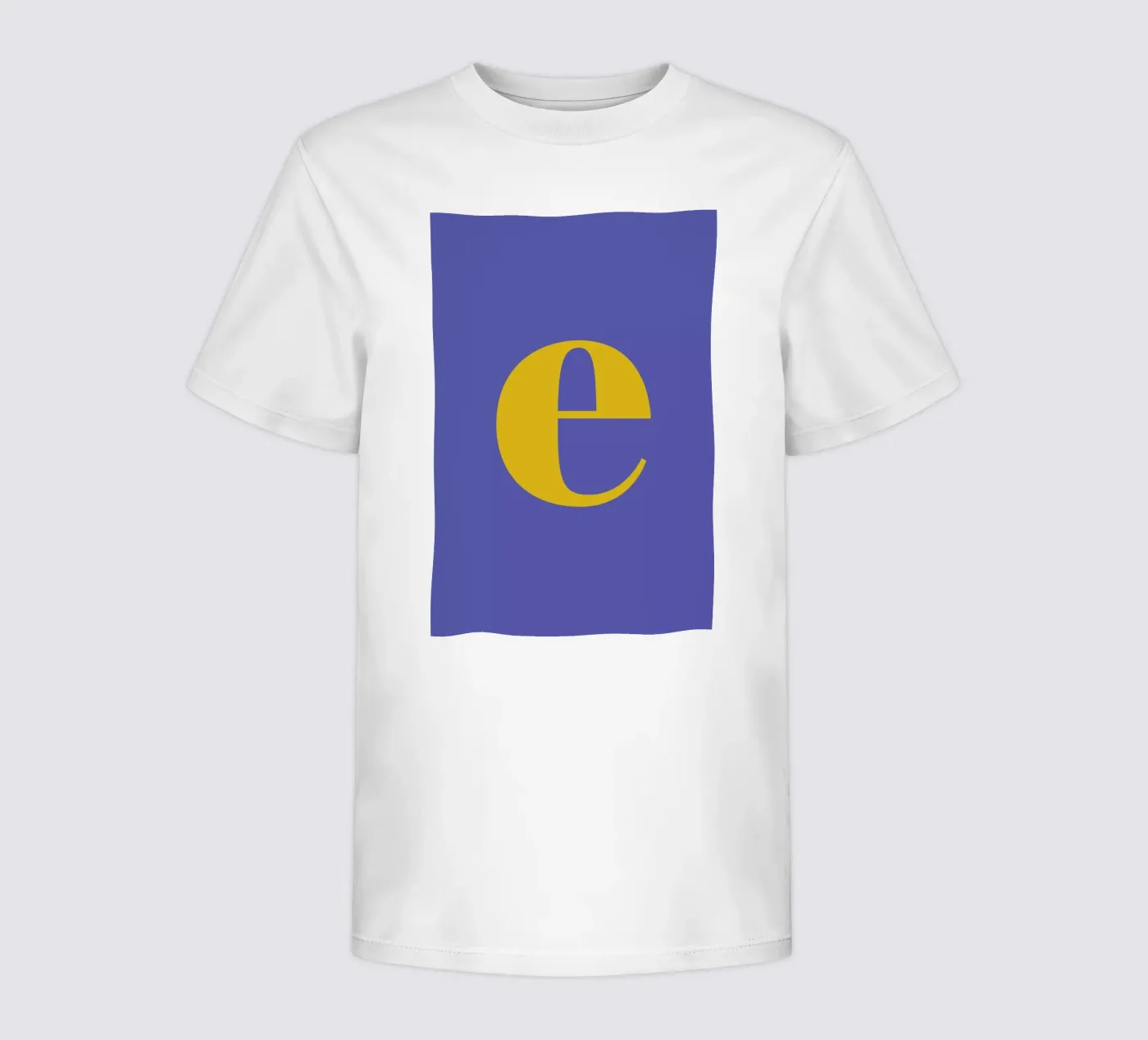 Blue Letter E t-shirt bambini da Studio One