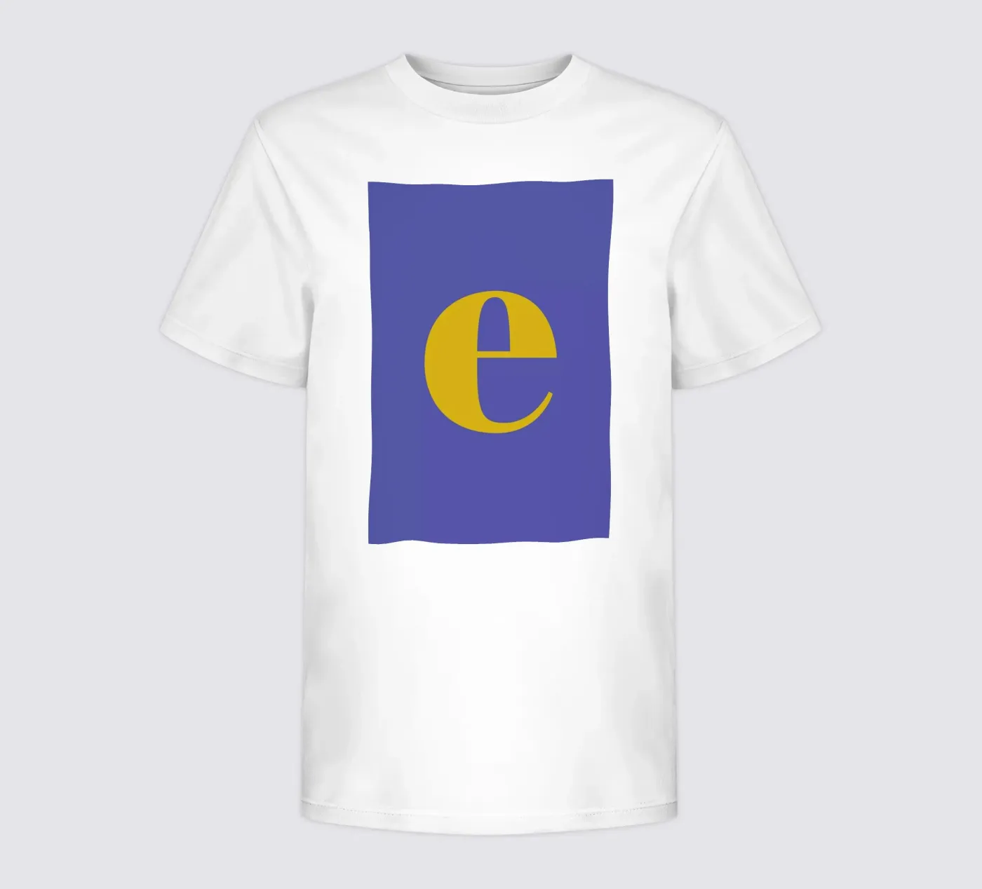 Blue Letter E t-shirt bambini da Studio One