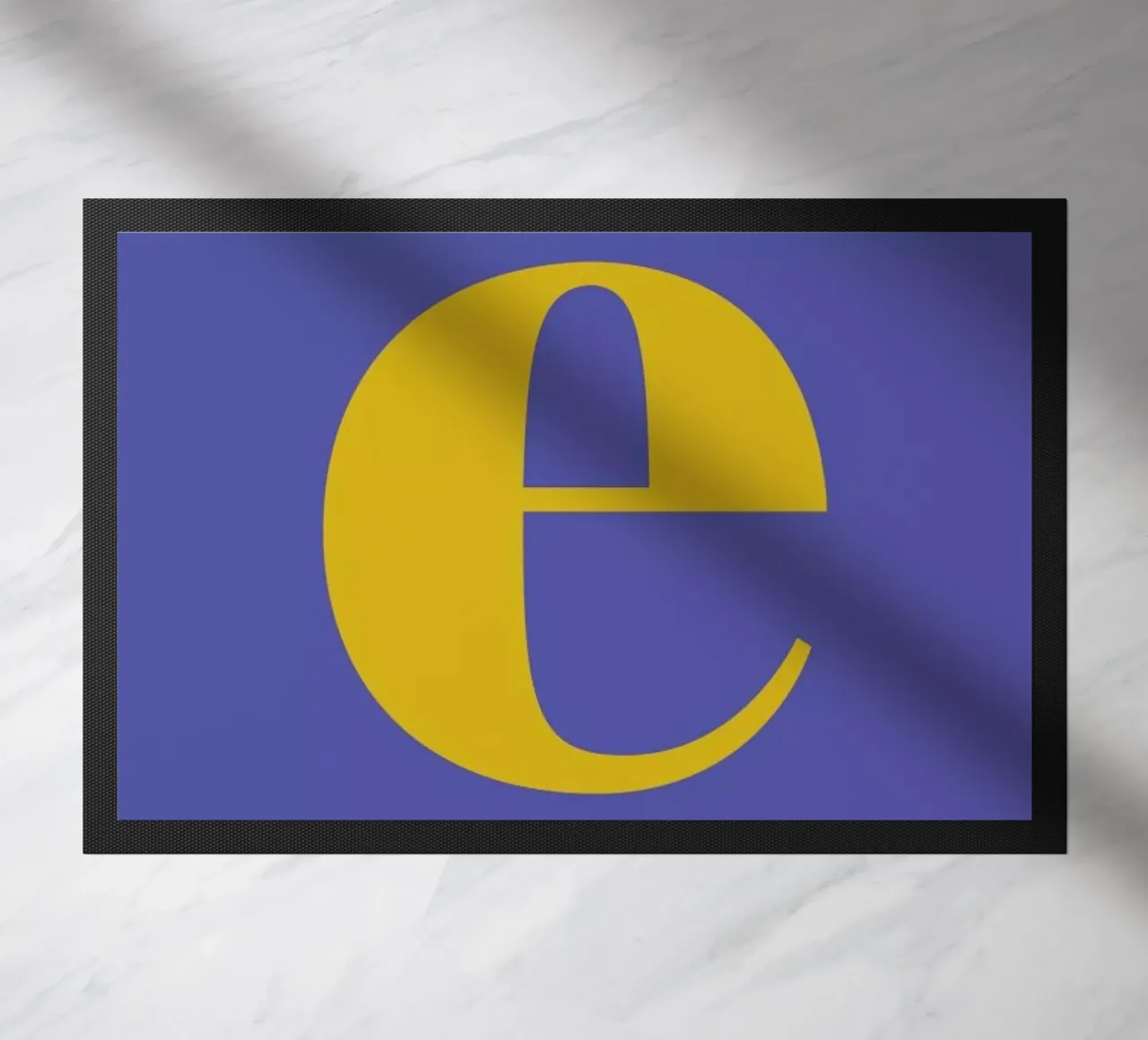 Blue Letter E zerbino da Studio One