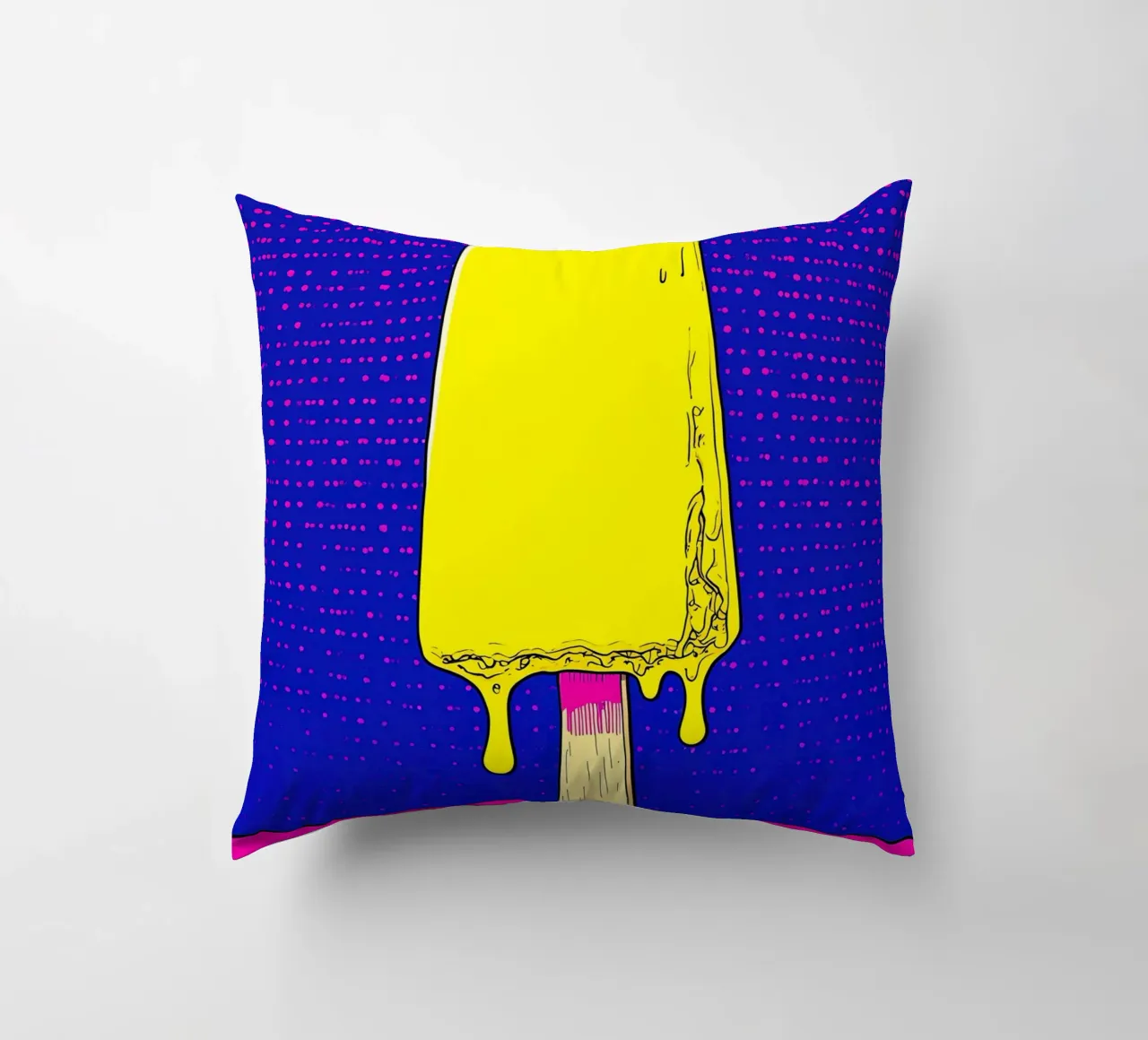 Popsicle - Pop Art cuscino da ColorCrash Gallery