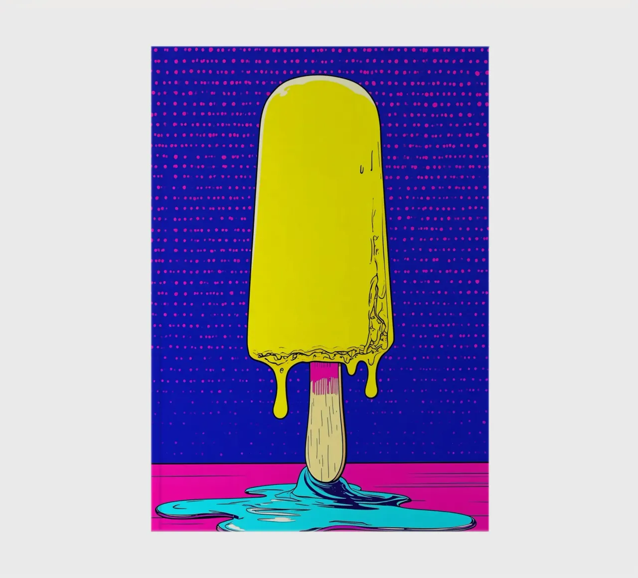 Popsicle - Pop Art carnet de notes de ColorCrash Gallery
