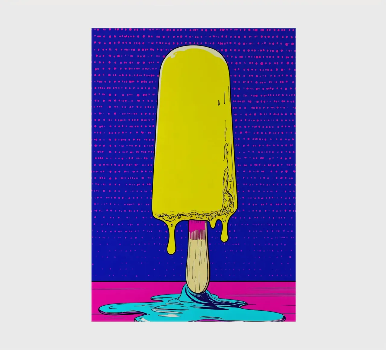 Popsicle - Pop Art carnet de notes de ColorCrash Gallery