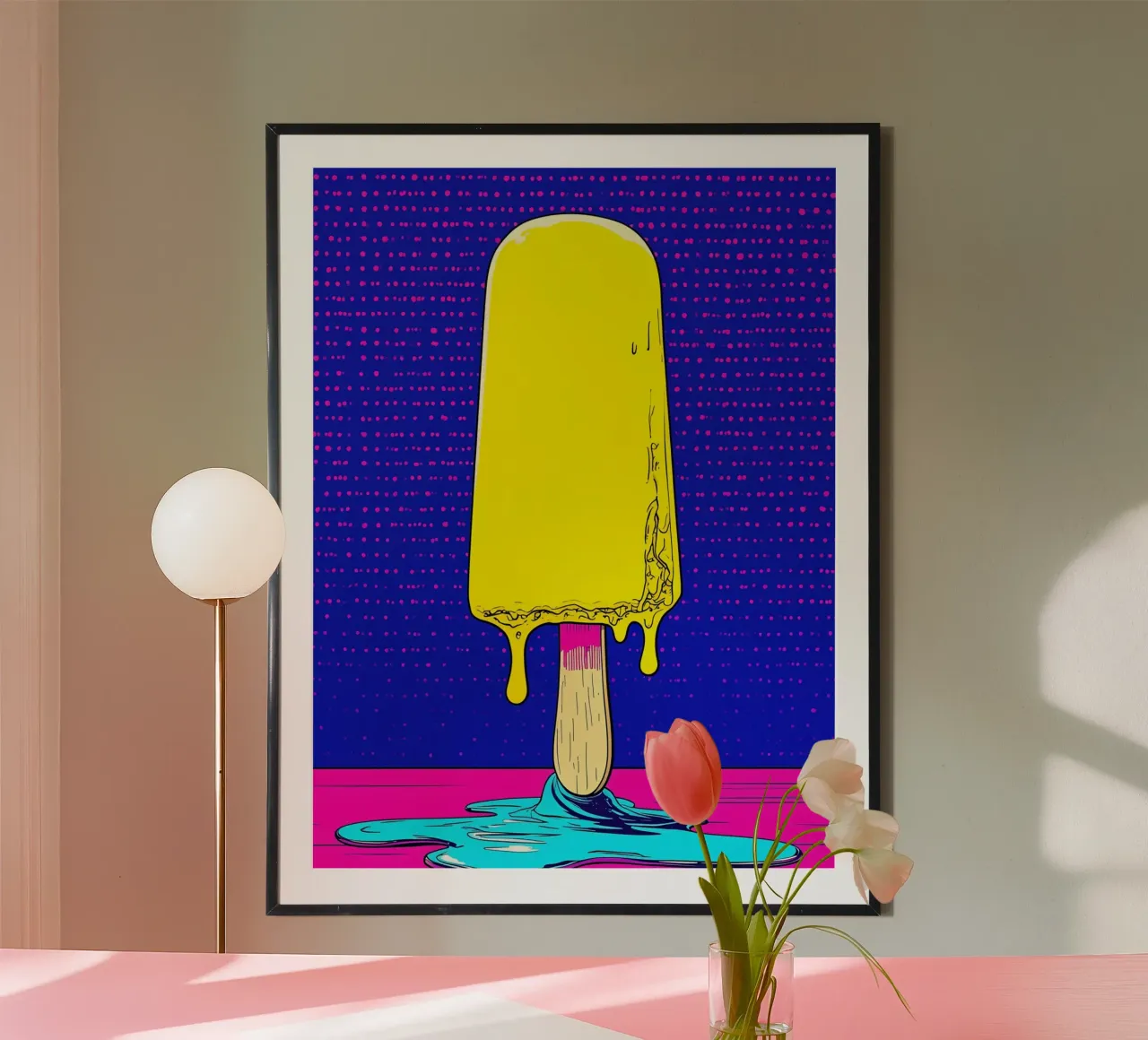 Popsicle - Pop Art carta hahnemühle da ColorCrash Gallery