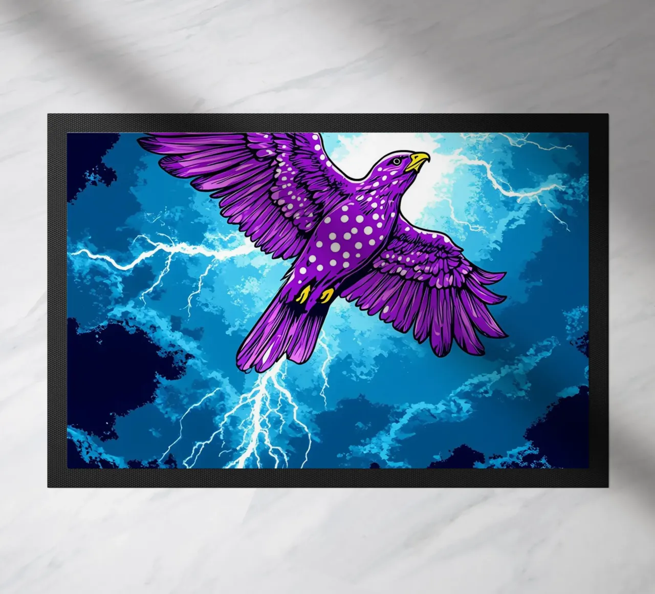 Aquila fulminata - Pop Art zerbino da ColorCrash Gallery