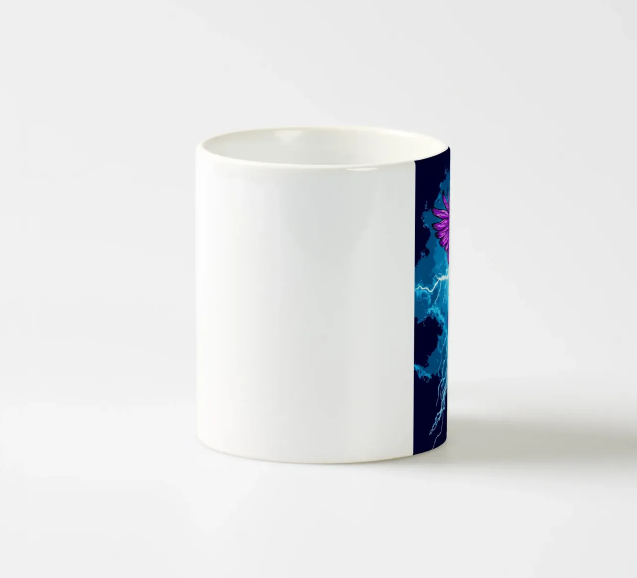 Aquila fulminata - Pop Art tazza in ceramica da ColorCrash Gallery
