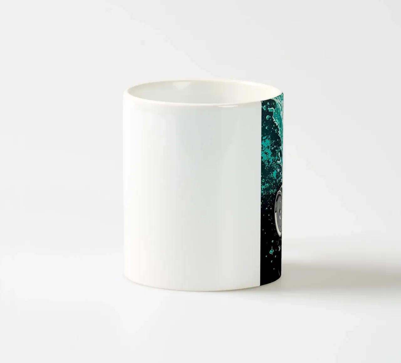 Schizzi di fischietto - Pop Art tazza in ceramica da ColorCrash Gallery