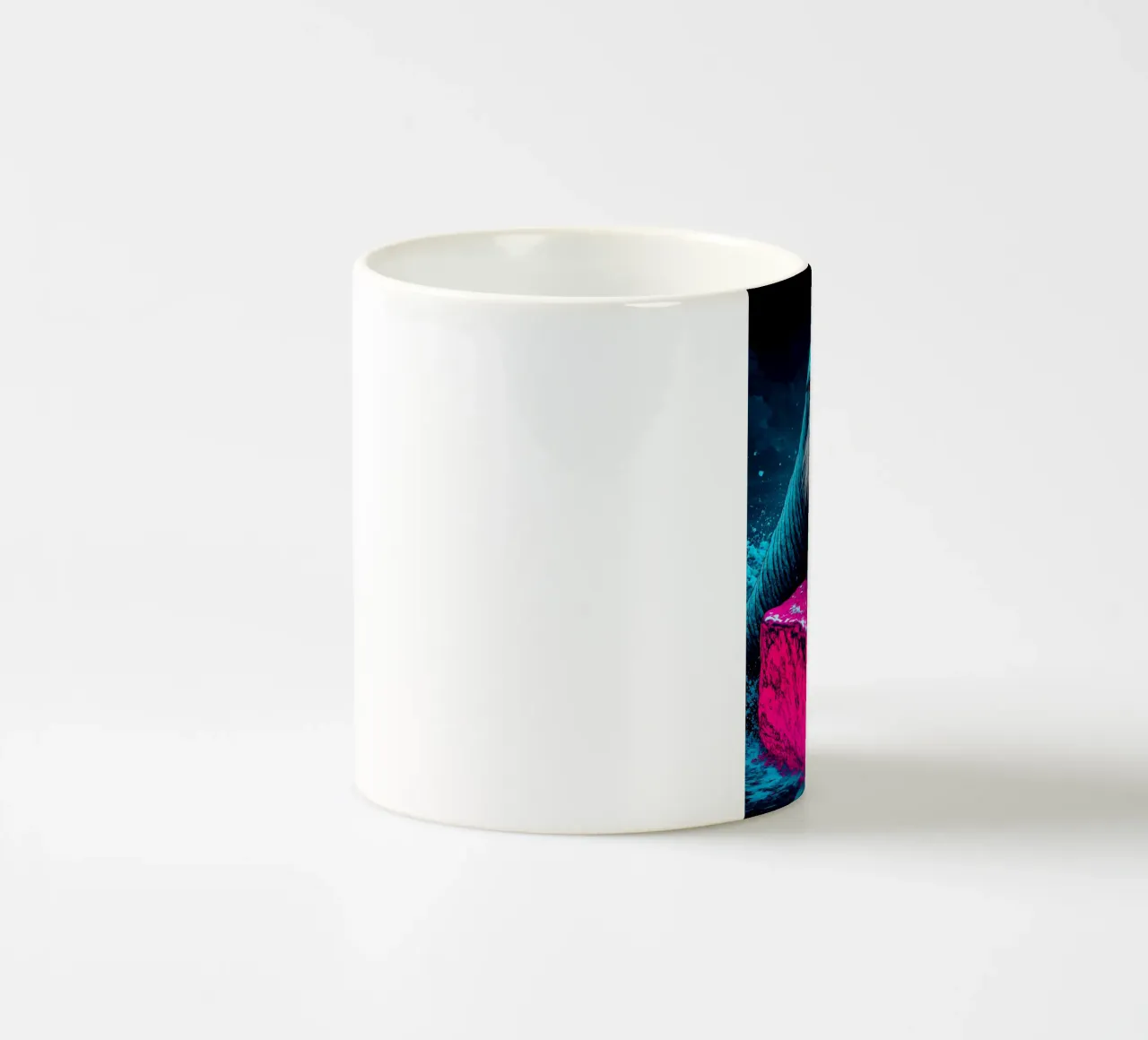 Tricheco - Pop Art tazza in ceramica da ColorCrash Gallery