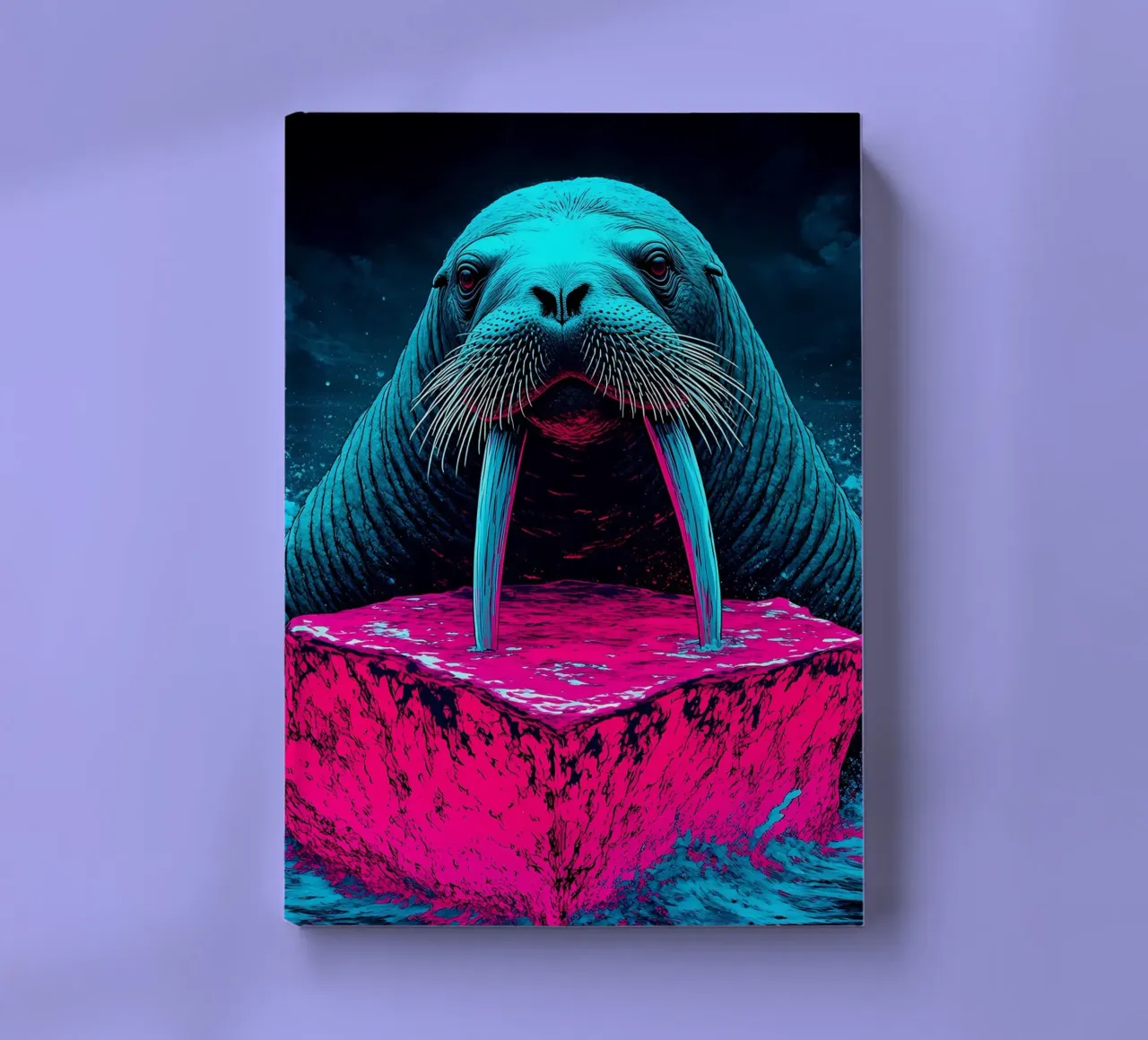 Tricheco - Pop Art diario da ColorCrash Gallery