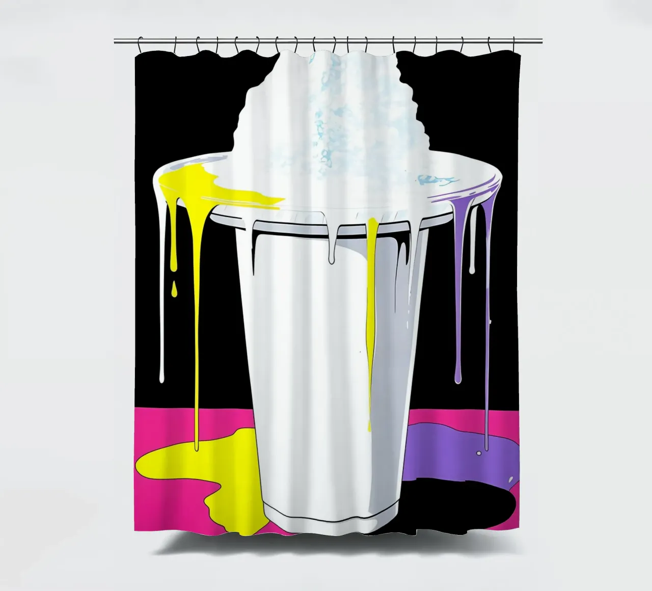 Rinfresco - Pop Art tenda da doccia da ColorCrash Gallery