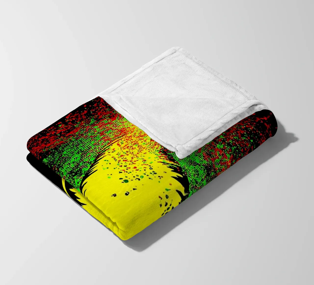 Party Popper - Pop Art coperta in pile da ColorCrash Gallery
