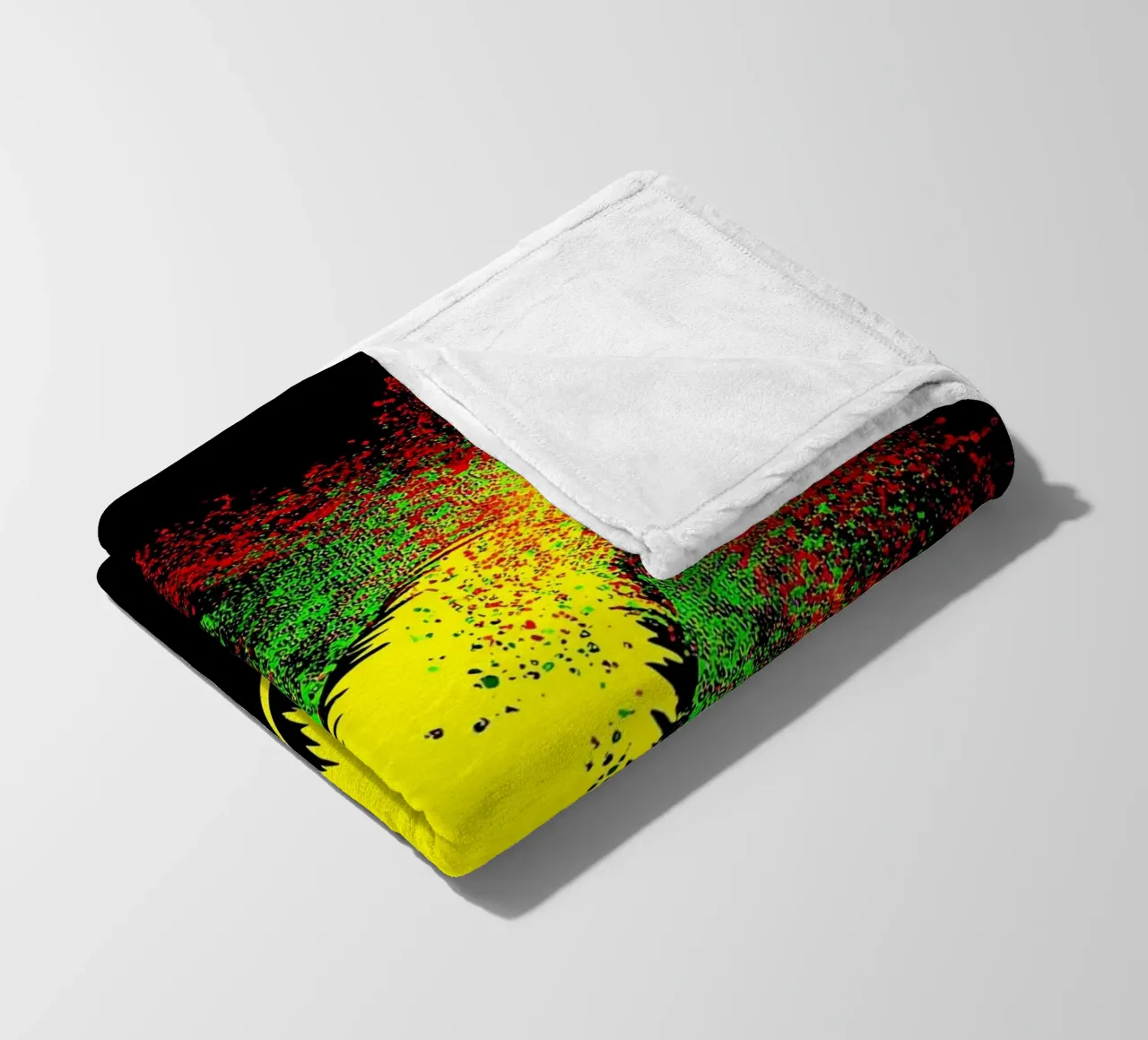 Party Popper - Pop Art coperta in pile da ColorCrash Gallery