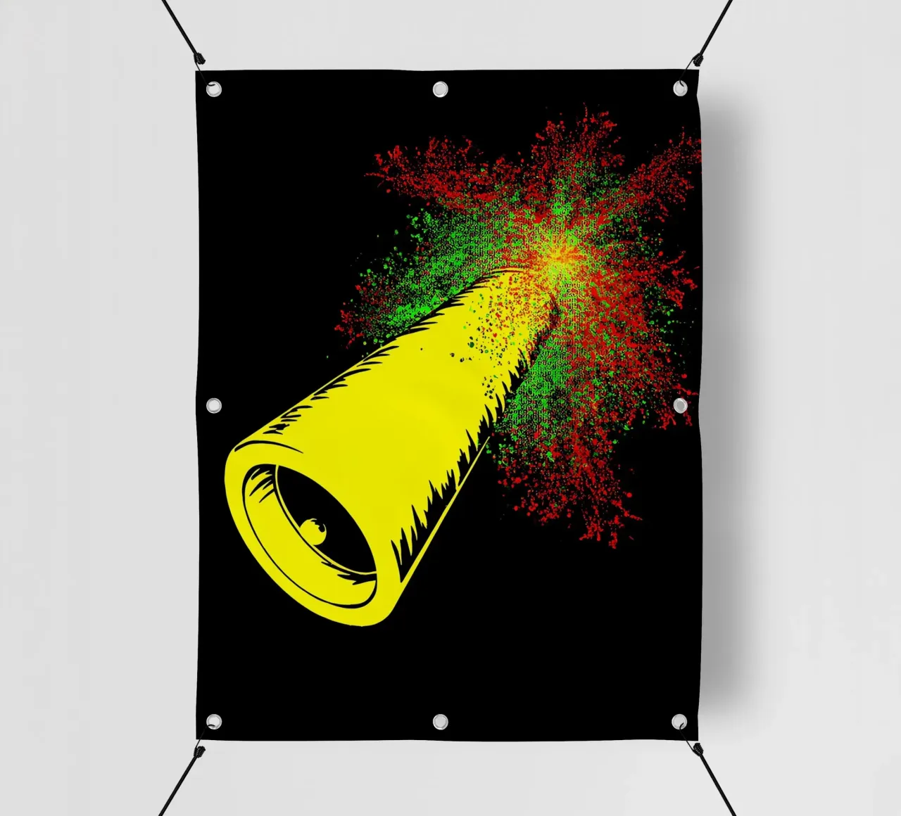 Party Popper- Pop Art pvc cover by ColorCrash Gallery