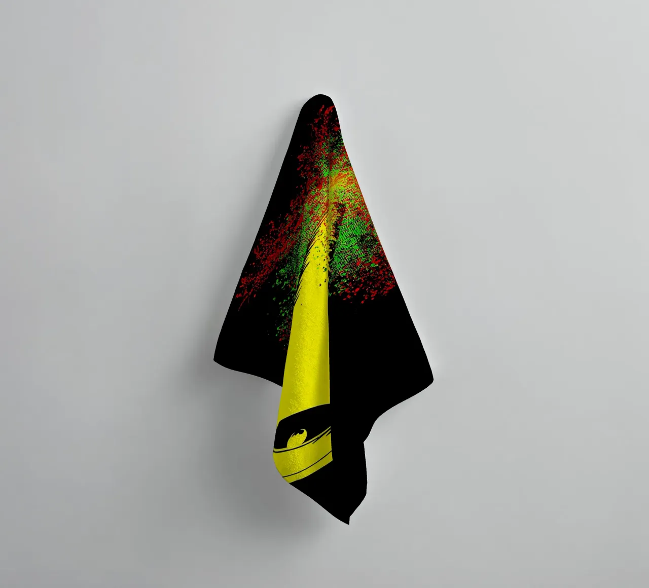 Party Popper - Pop Art asciugamano da bagno da ColorCrash Gallery