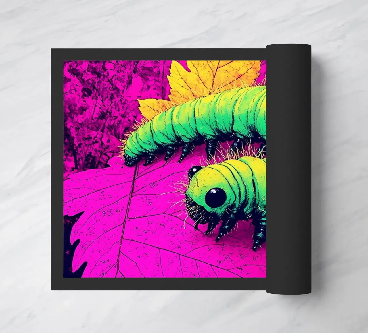 Bruco - Pop Art zerbino da ColorCrash Gallery
