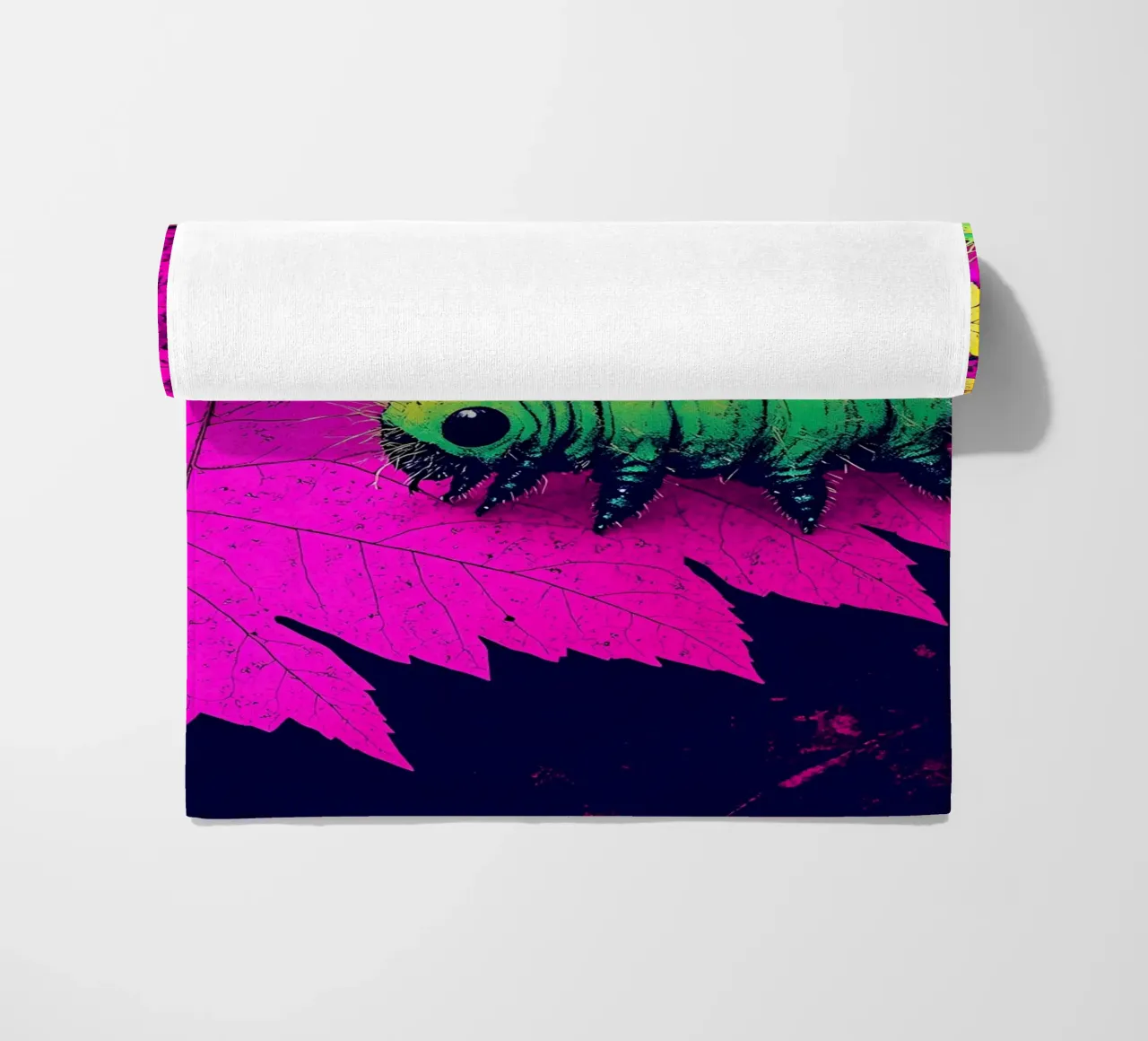 Bruco - Pop Art telo mare da ColorCrash Gallery