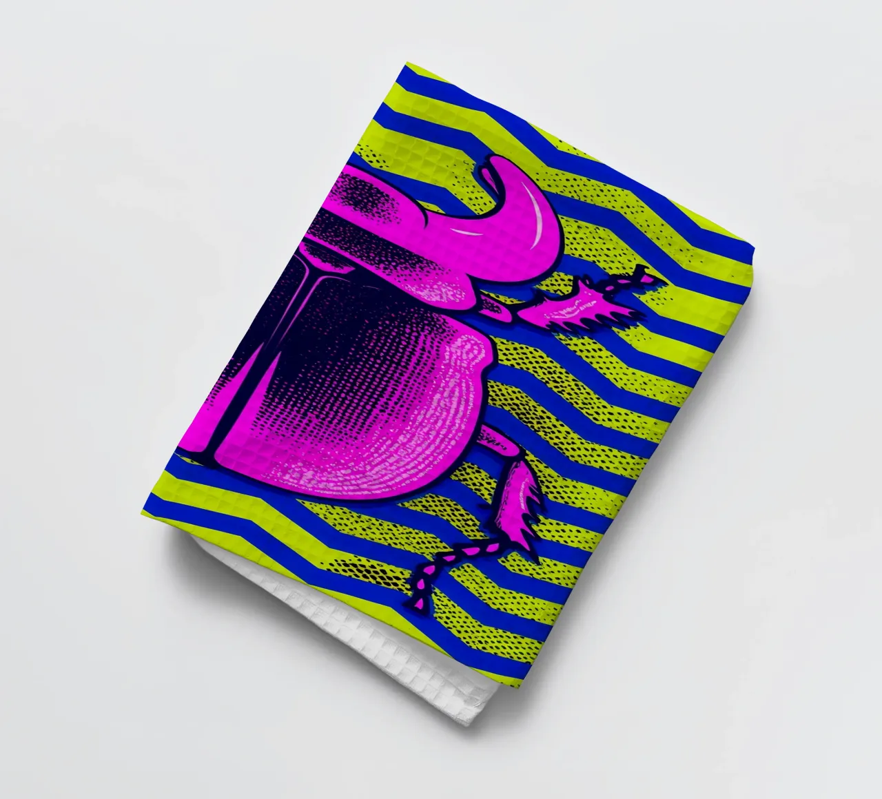 Käfer - Pop Art Geschirrtuch von ColorCrash Gallery