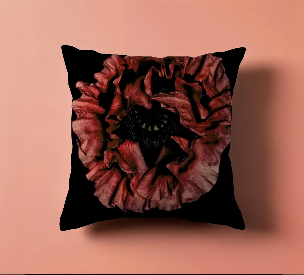 Poppy Flower cuscino da Curious Collections by Marielle Leenders