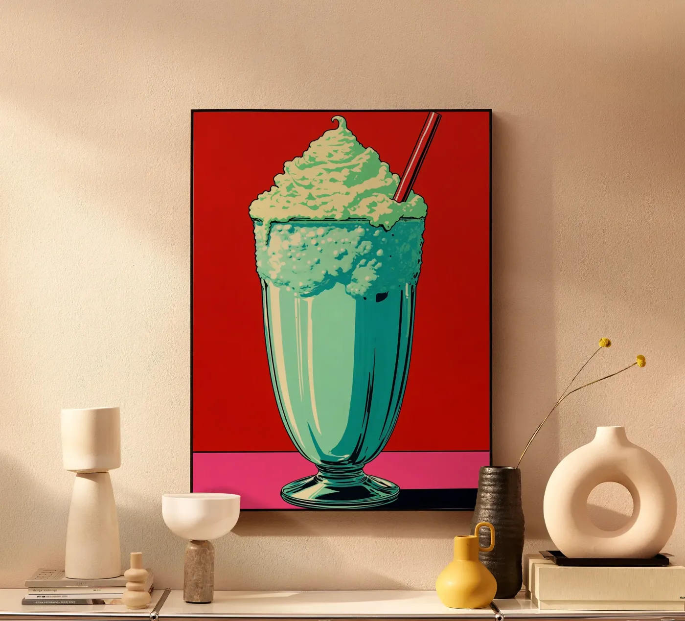 Mikshake - Pop-art acryl van ColorCrash Gallery