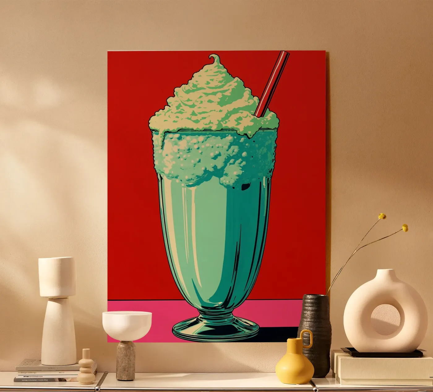 Mikshake - Pop-art acryl van ColorCrash Gallery