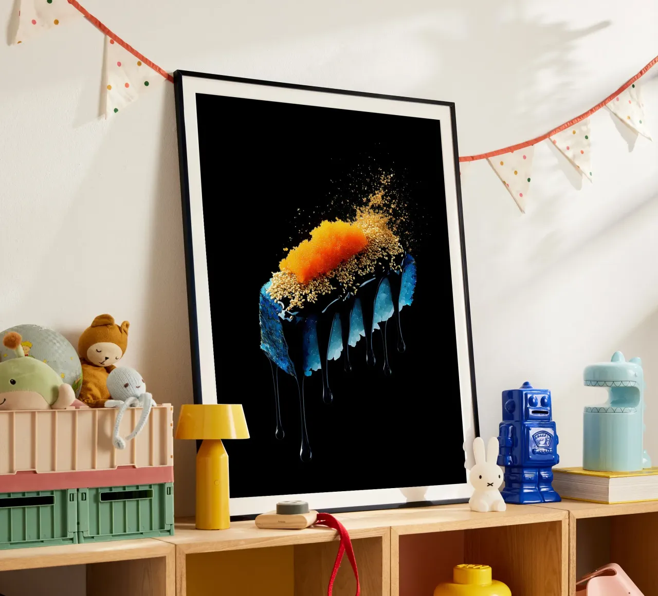 Sushi - Pop Art poster da ColorCrash Gallery