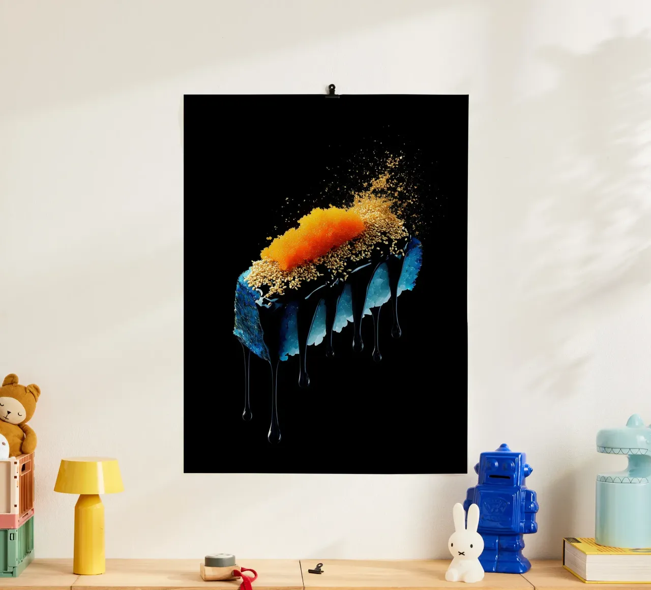 Sushi - Pop Art poster da ColorCrash Gallery