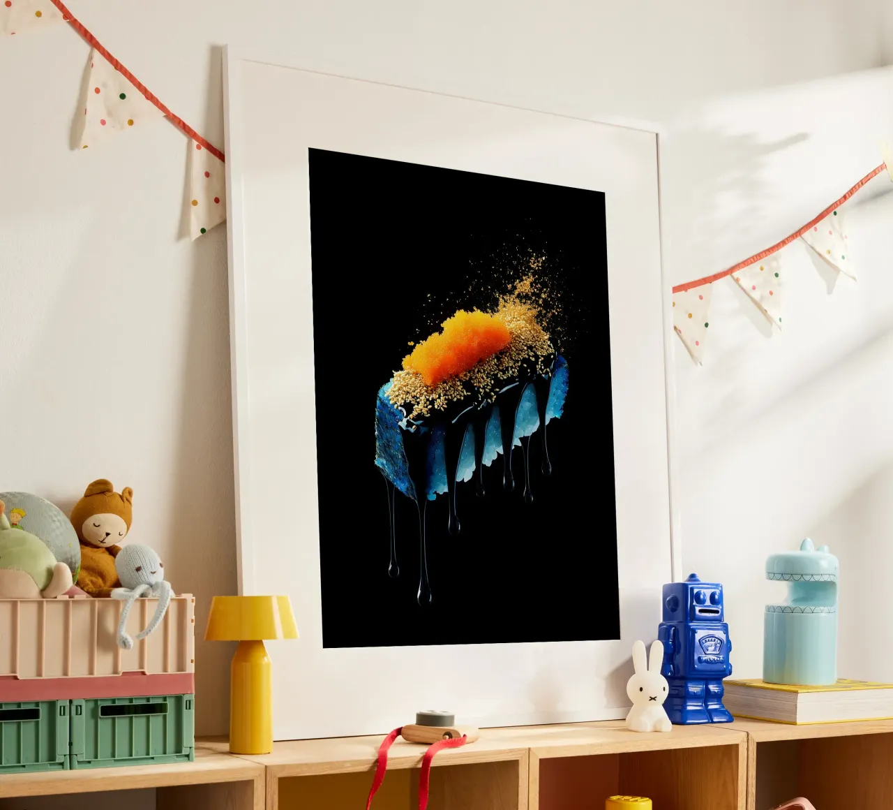 Sushi - Pop Art poster da ColorCrash Gallery