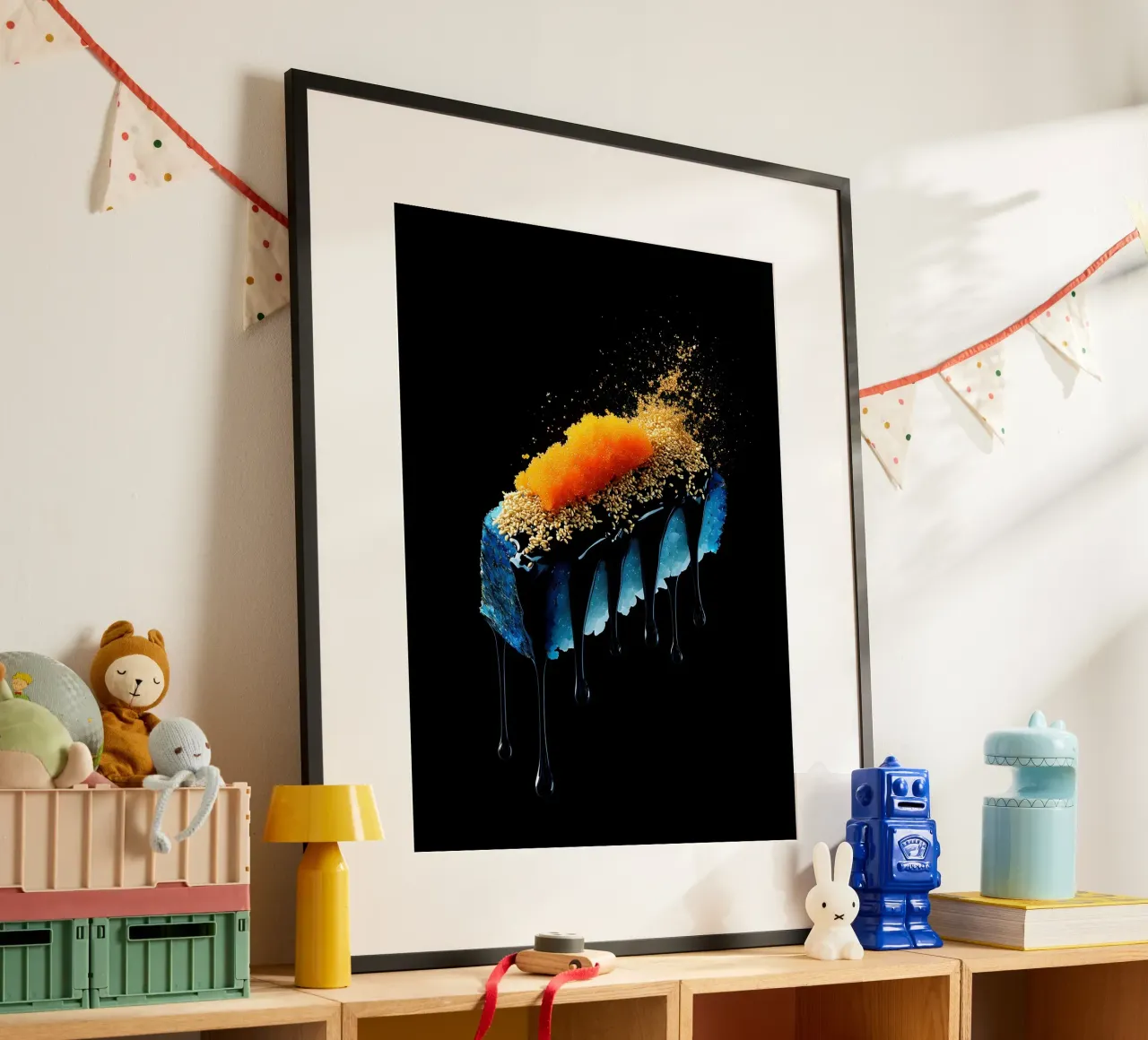 Sushi - Pop Art poster da ColorCrash Gallery