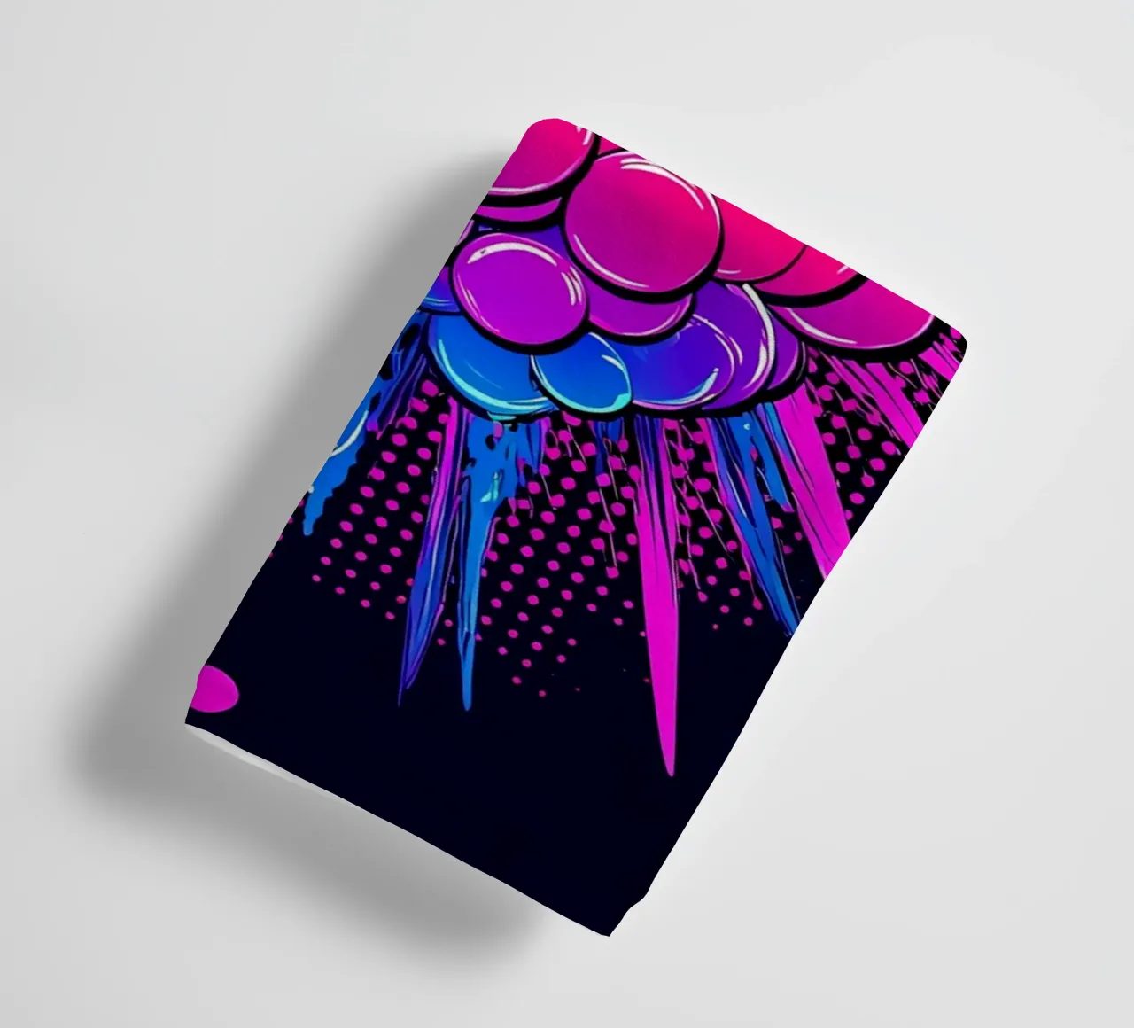 Bubble Burst - Pop Art towel by ColorCrash Gallery
