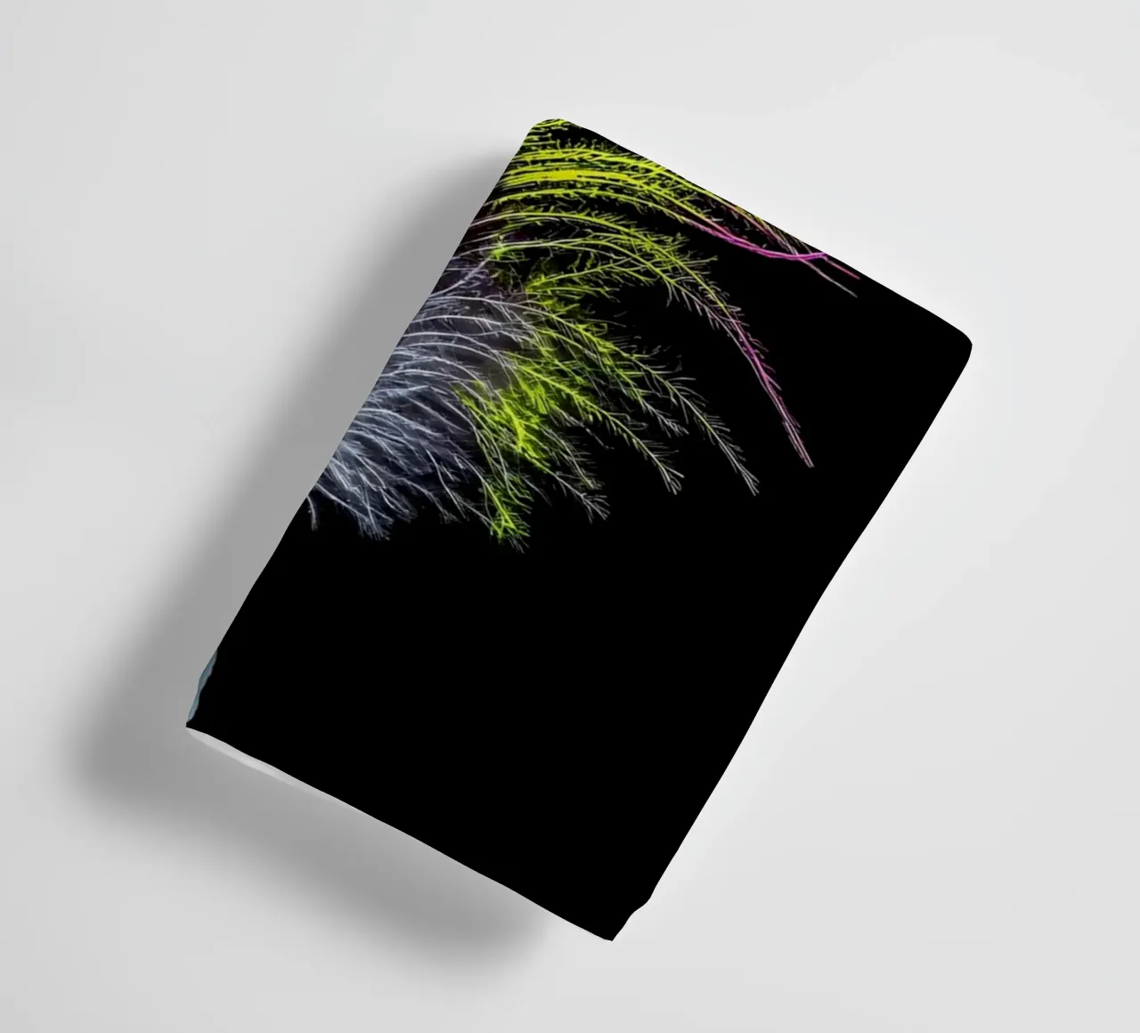 Piuma - Pop Art asciugamano da bagno da ColorCrash Gallery
