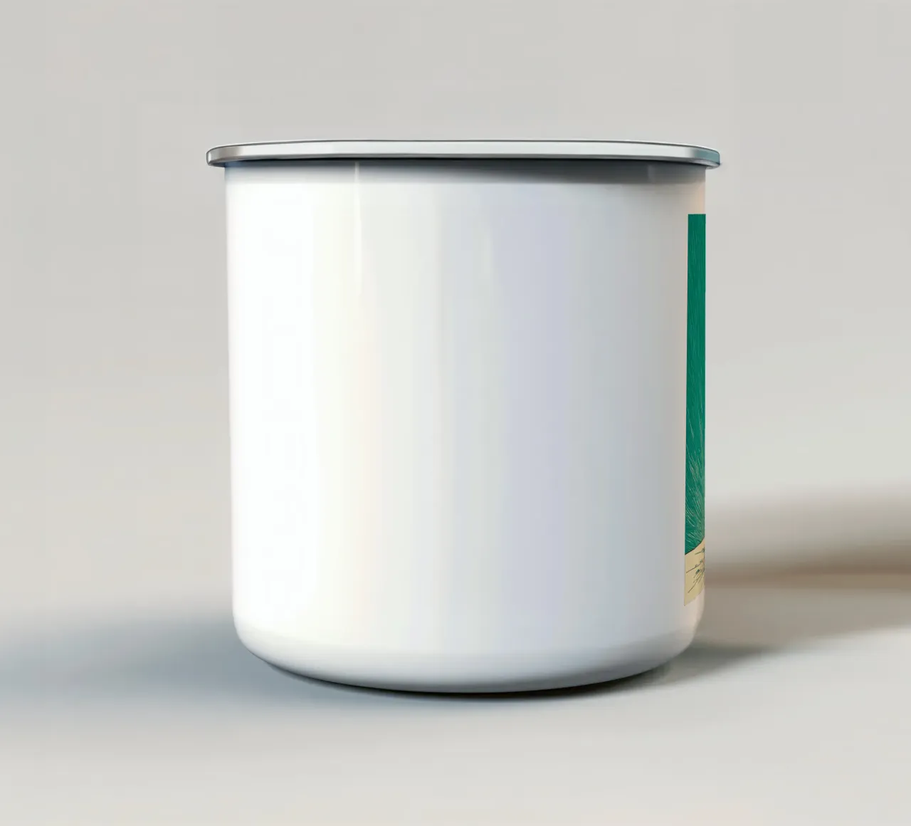 Bowling - Pop Art tazza in smalto da ColorCrash Gallery