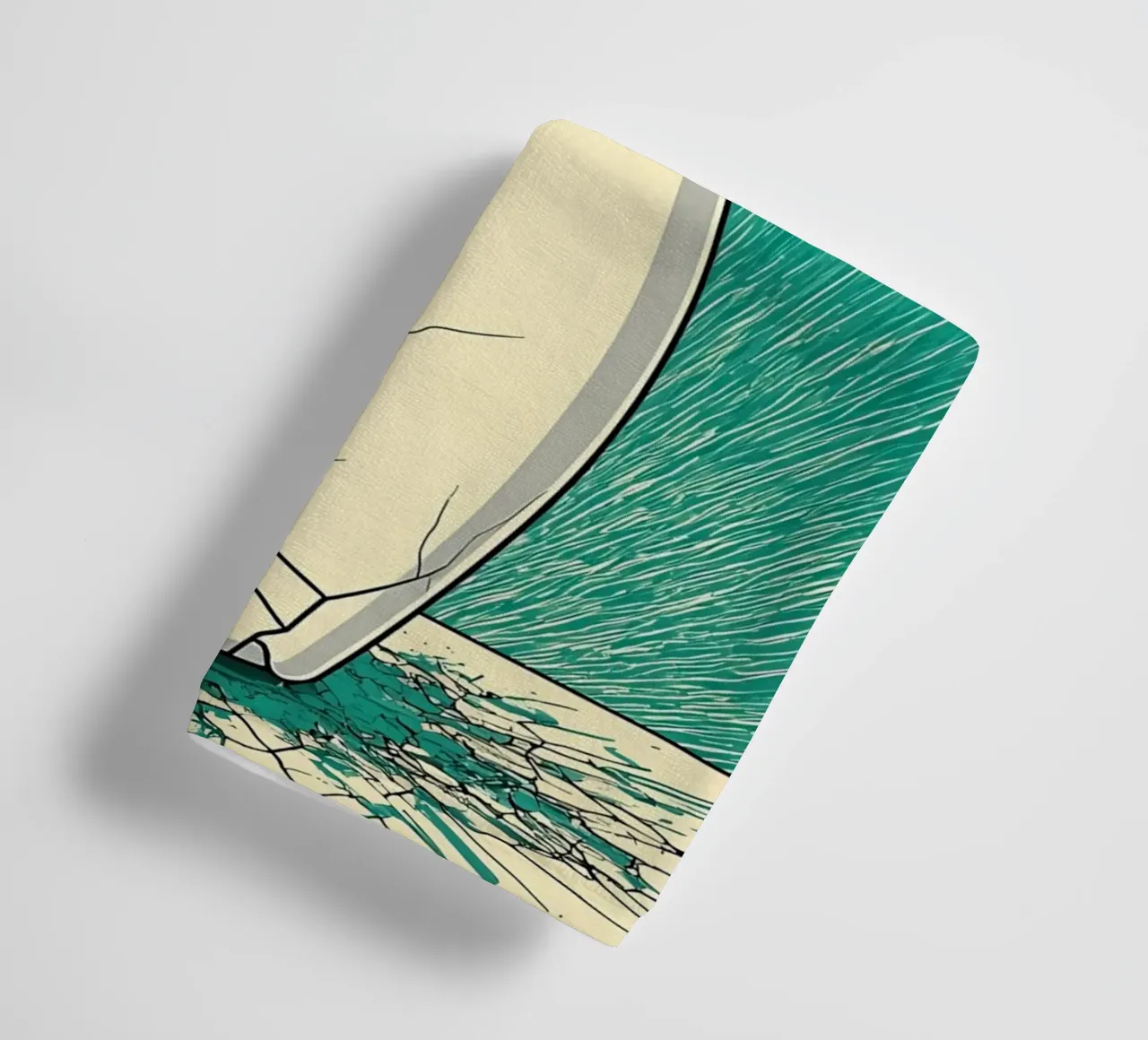Bowling - Pop Art towel by ColorCrash Gallery