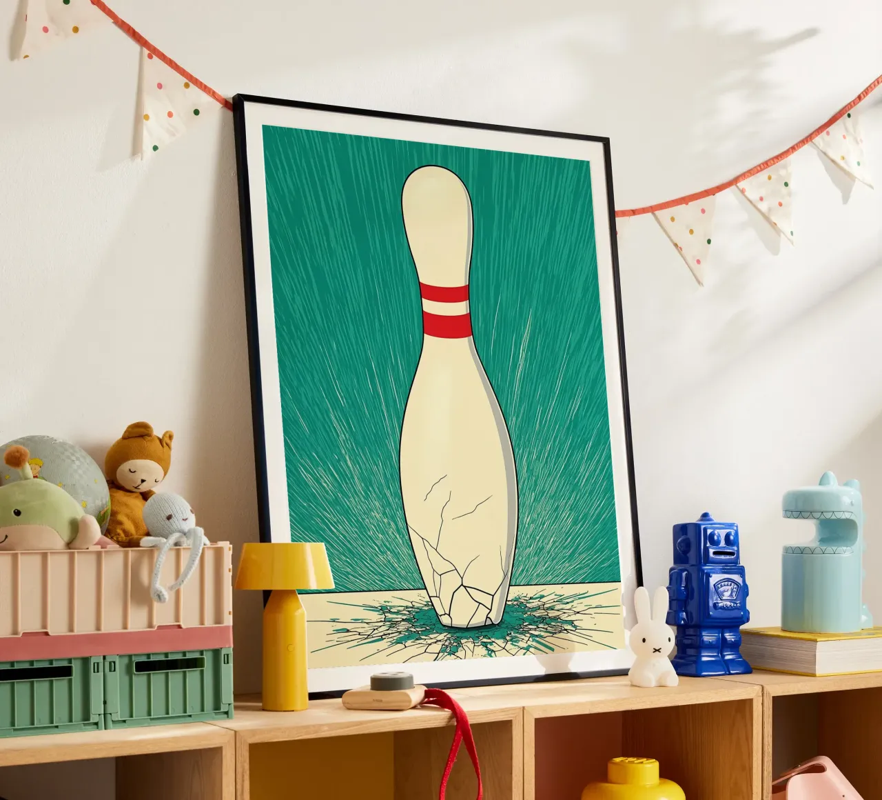 Bowling - Pop Art hahnemühle by ColorCrash Gallery