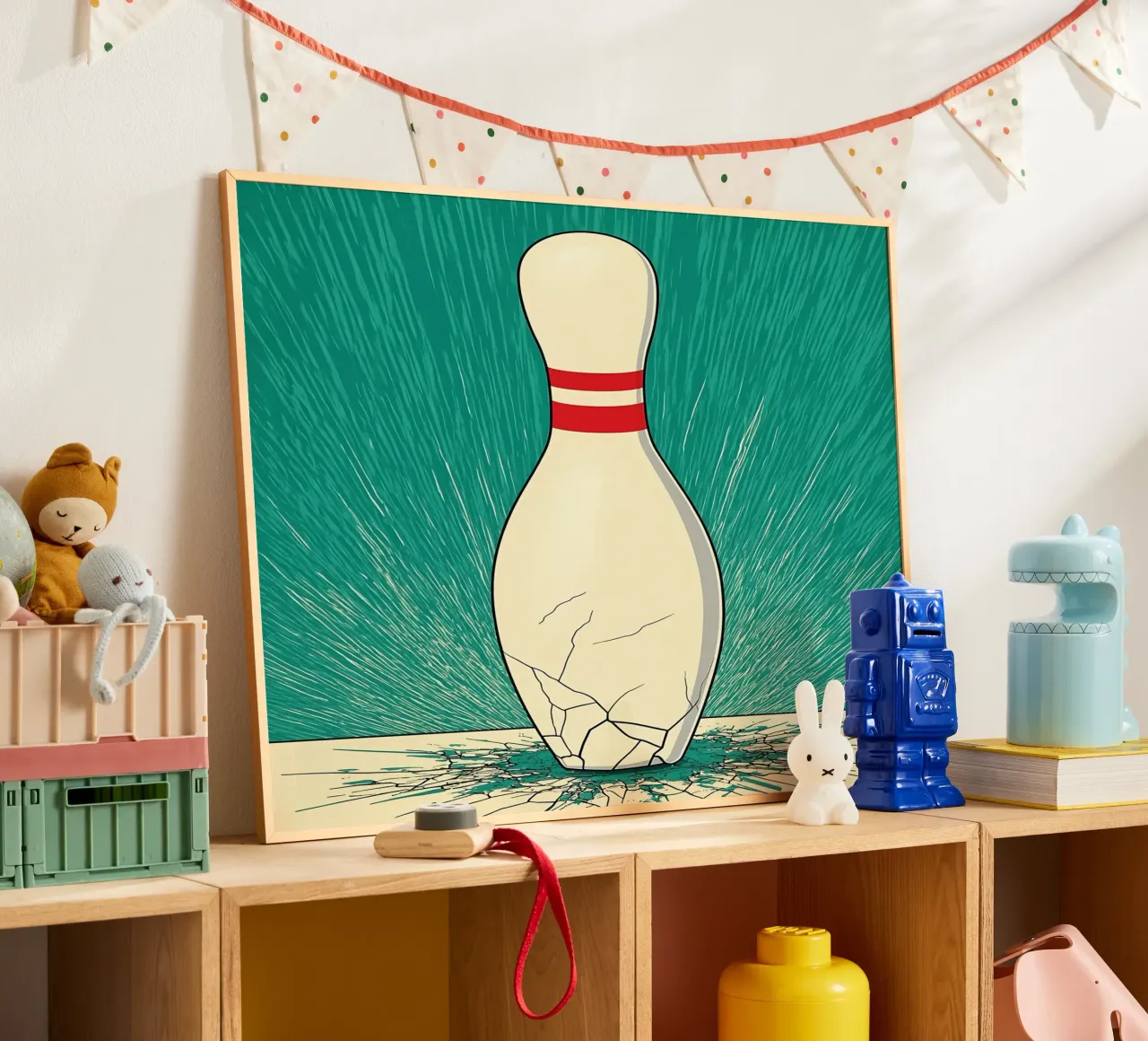 Bowling - Pop Art hahnemühle by ColorCrash Gallery