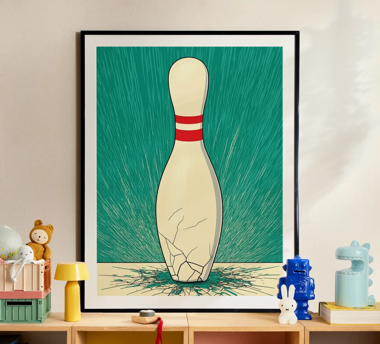 Bowling - Pop Art hahnemühle by ColorCrash Gallery