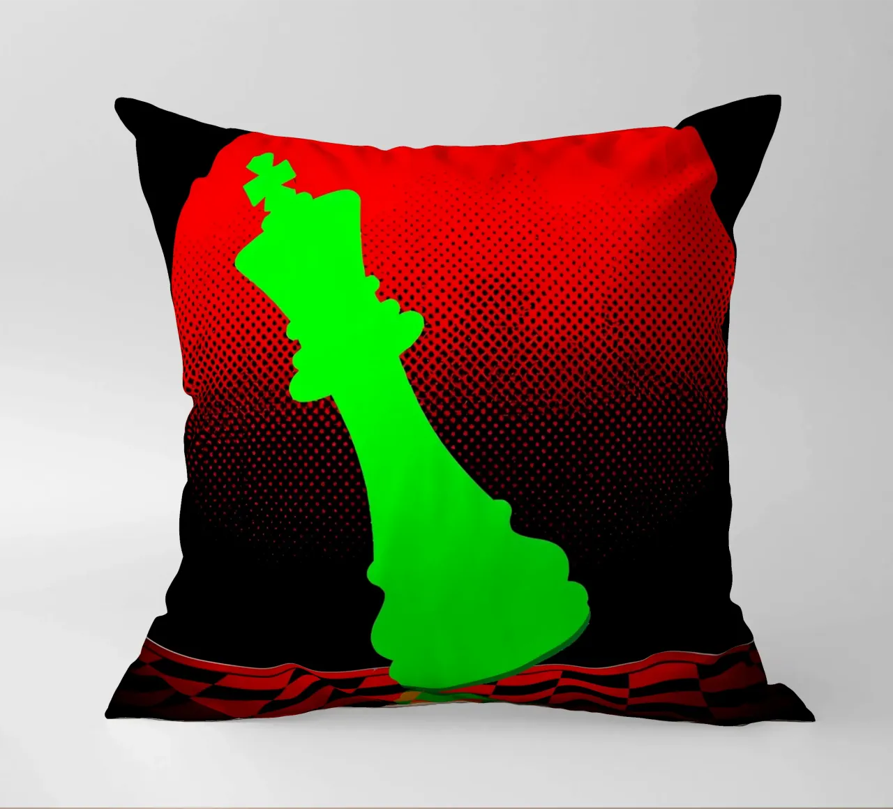Scacchi - Pop Art cuscino da ColorCrash Gallery