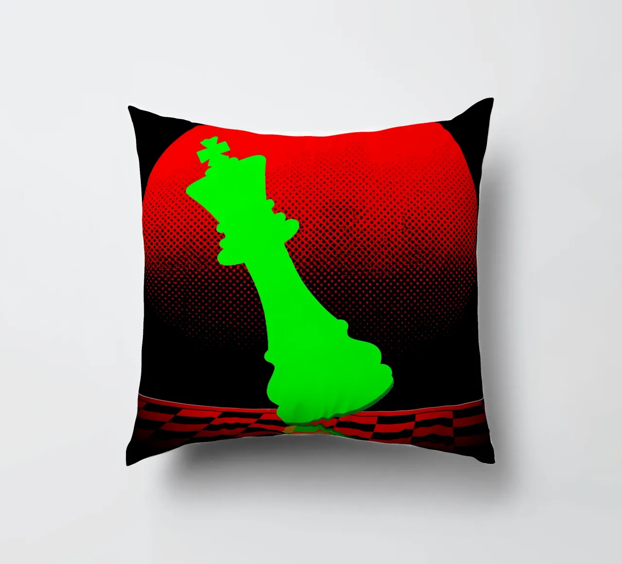 Scacchi - Pop Art cuscino da ColorCrash Gallery