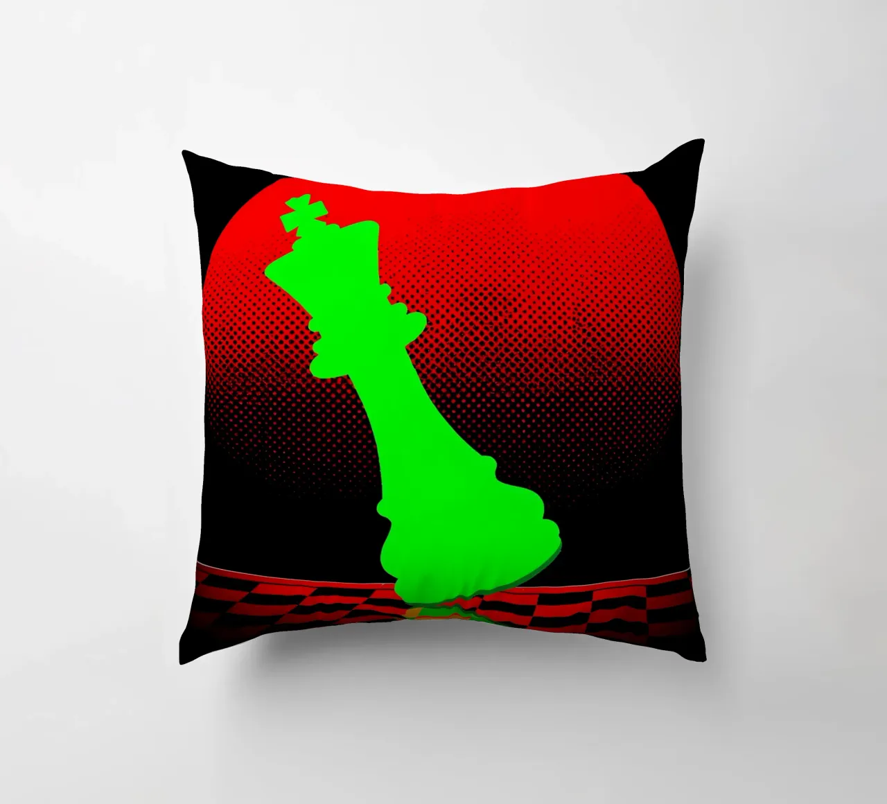 Scacchi - Pop Art cuscino da ColorCrash Gallery